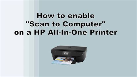 Hp activate scan to computer windows 10